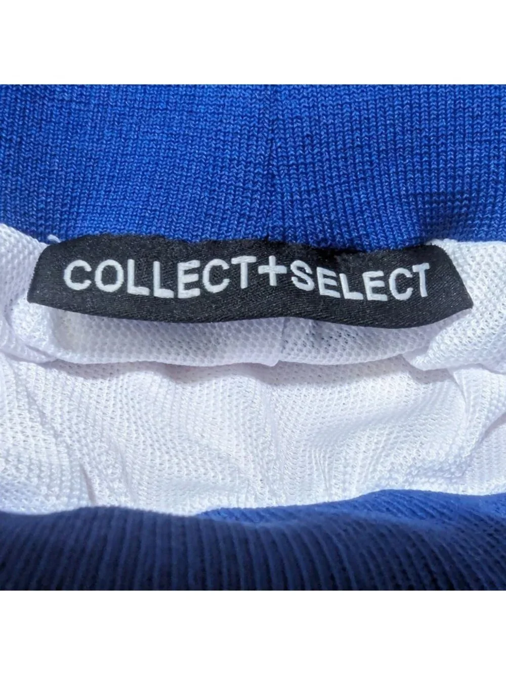 COLLECT SELECT Aaron Kai Warriors swingman blue yellow orange shorts size XL